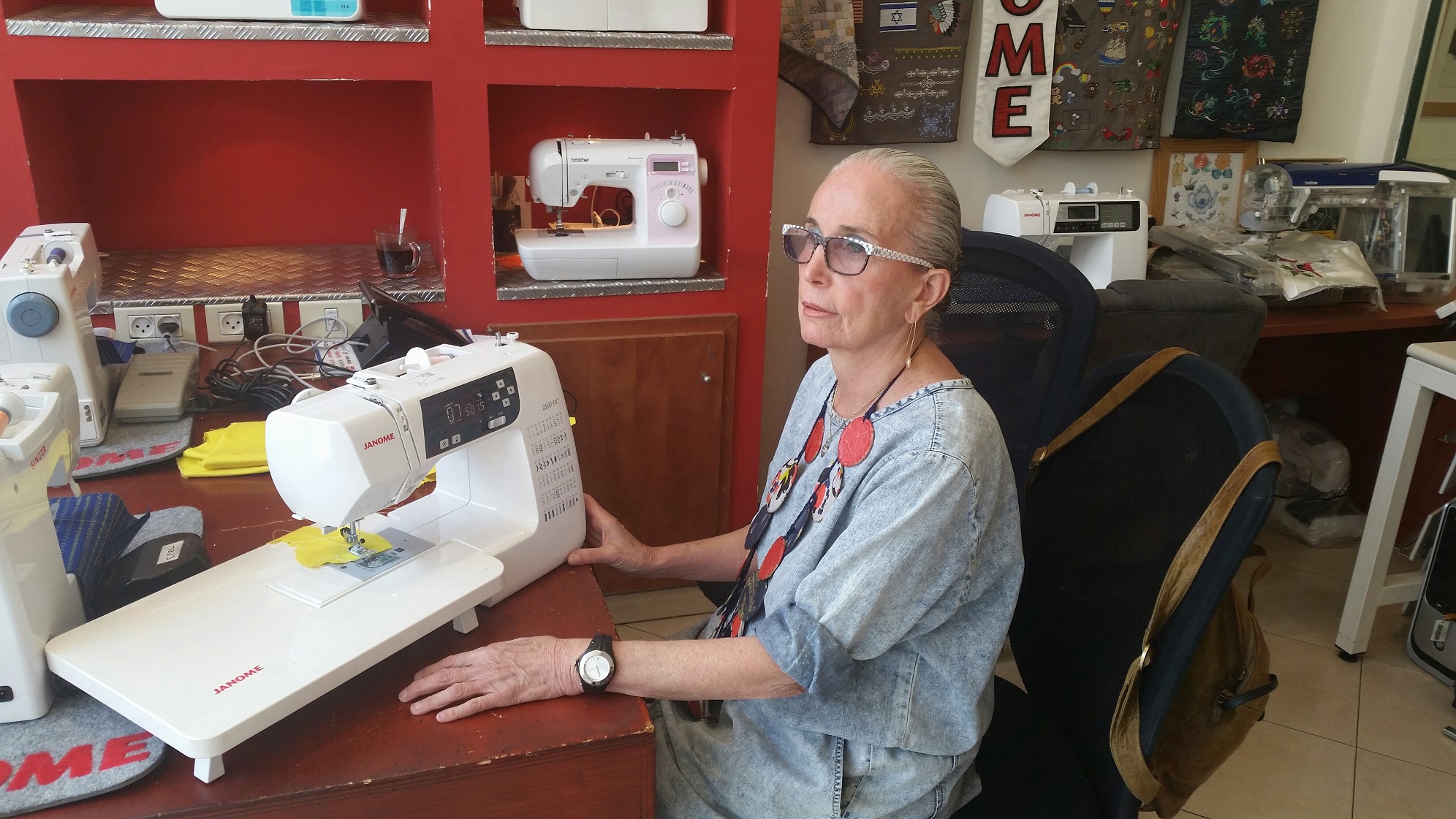 בטי שליו רכשה ינומה 2160 | רם קרינסקי מכונות תפירה